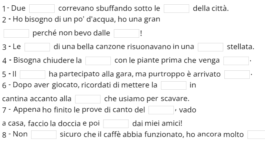 Esercizi gratuiti sulla scrittura | Training Cognitivo