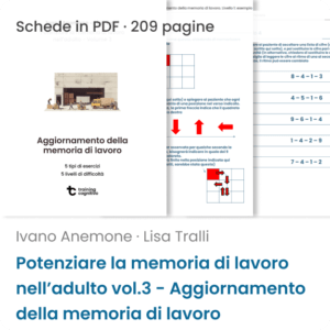 [PDF] Potenziare la memoria di lavoro nell'adulto vol. 3 - Aggiornamento della memoria di lavoro
