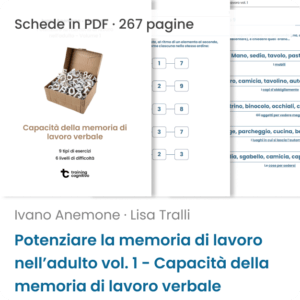 Potenziare memoria lavoro adulto 1 - Capacità della memoria di lavoro verbale