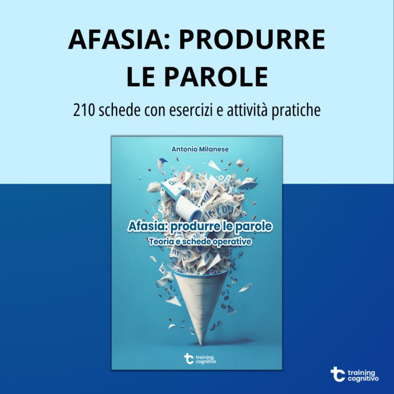 Produrre le parole nell’afasia – 210 schede in PDF