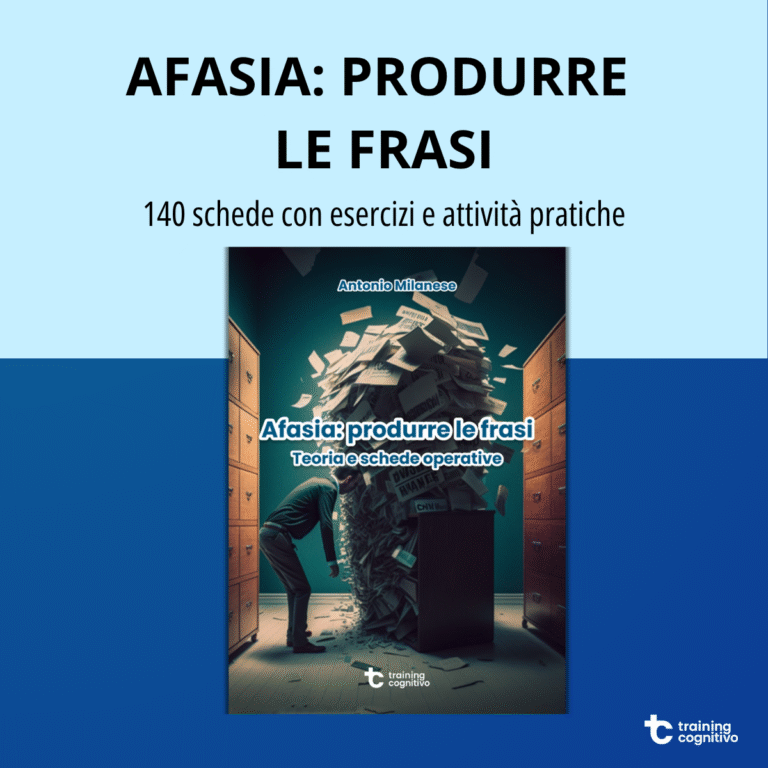 Produrre le frasi nell’afasia – 140 schede in PDF