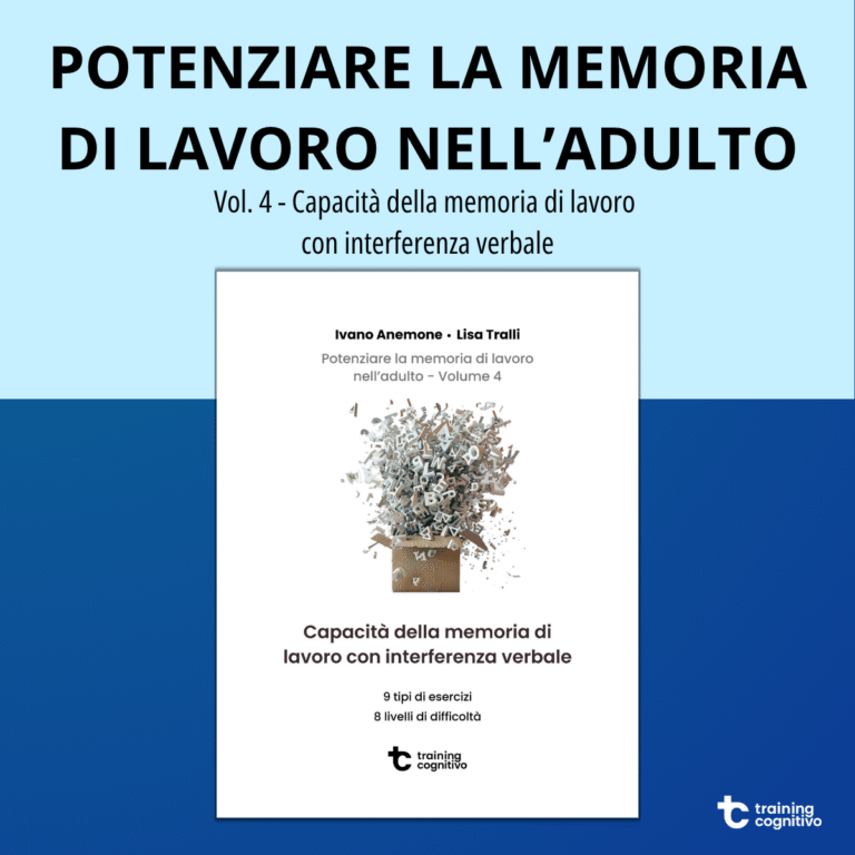 Memoria di lavoro con interferenza verbale – Volume 4 in PDF
