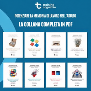 Gli otto volumi della collana Potenziare la memoria di lavoro nell’adulto