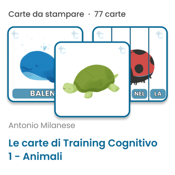 Le carte di Training Cognitivo 1: Animali