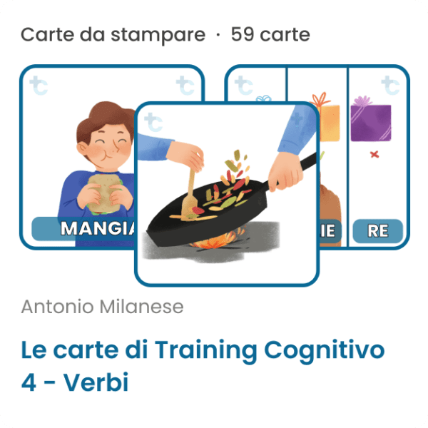 Le carte di Training Cognitivo 4: Verbi