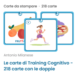Le carte di Training Cognitivo: 218 carte con le doppie