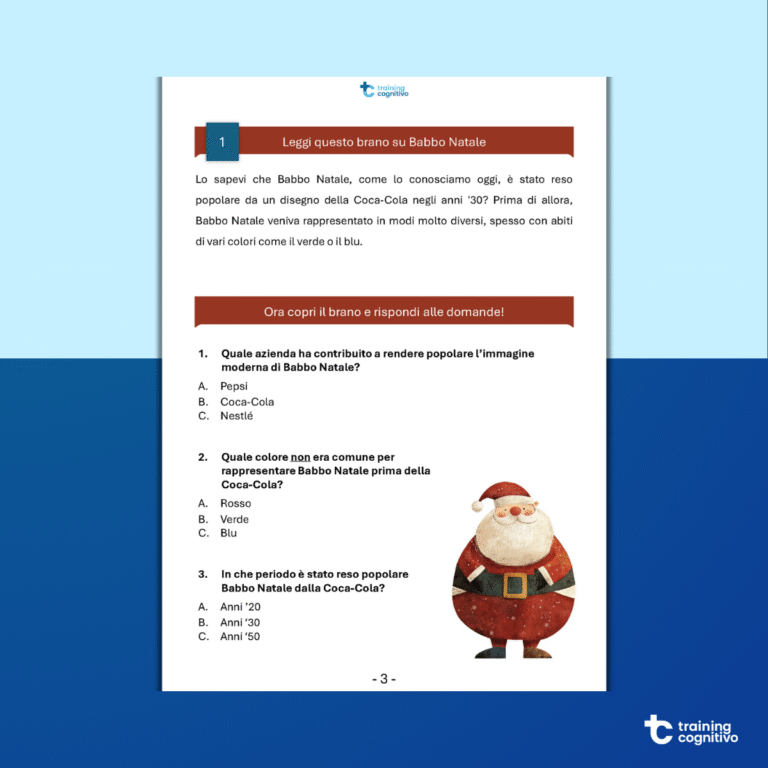 Training Cognitivo - 10 domande sul Natale (2)