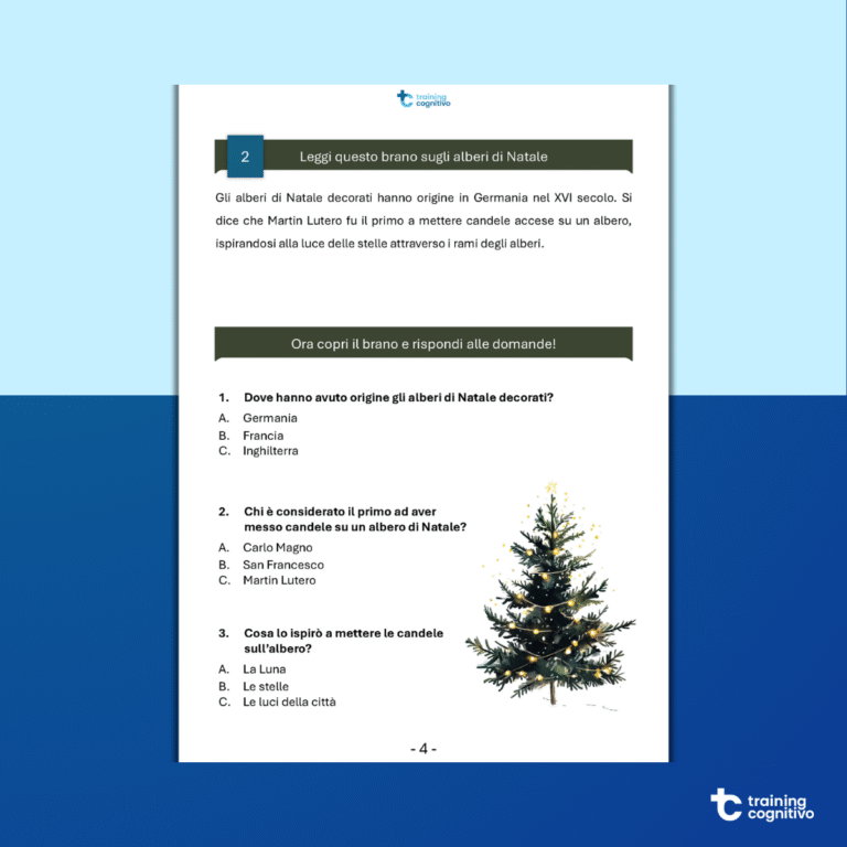 Training Cognitivo - 10 domande sul Natale (3)