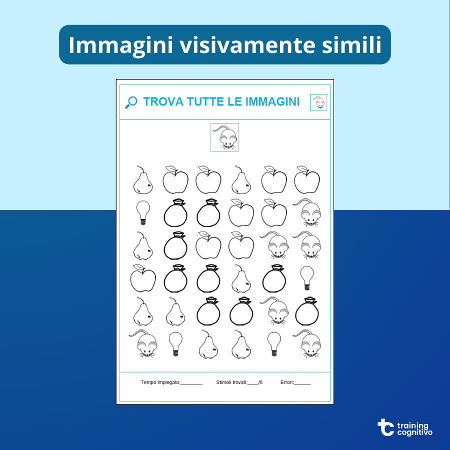 Training Cognitivo - 1000 schede di barrage
