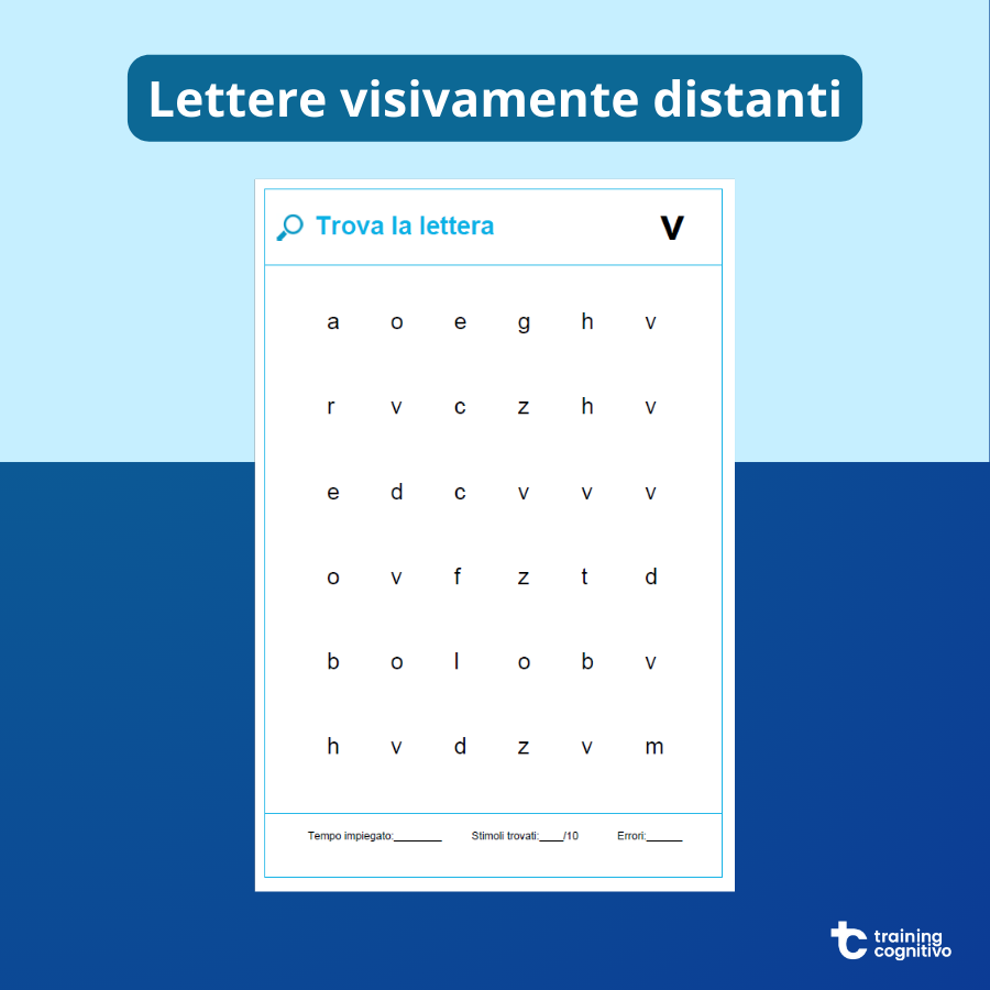 Lettere visivamente distanti