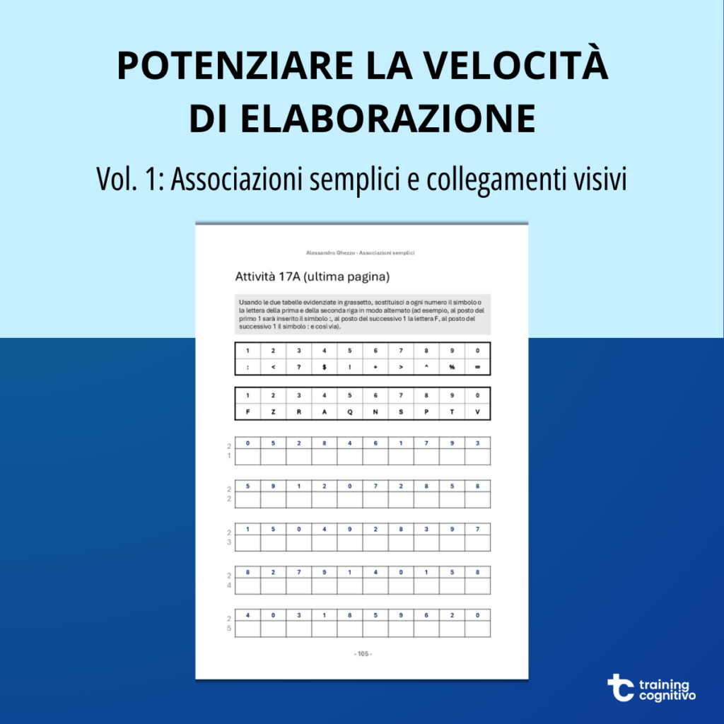 Compiti alternati per lavorare su flessibilità e inibizione