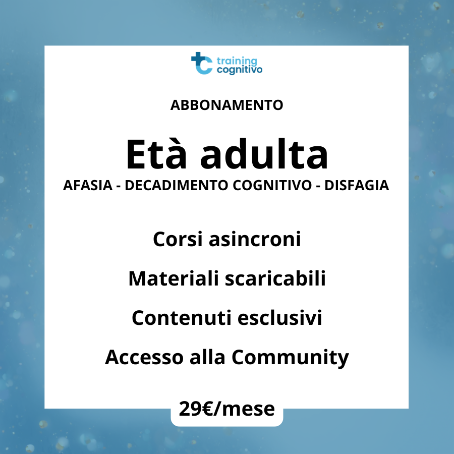 Abbonamento età adulta