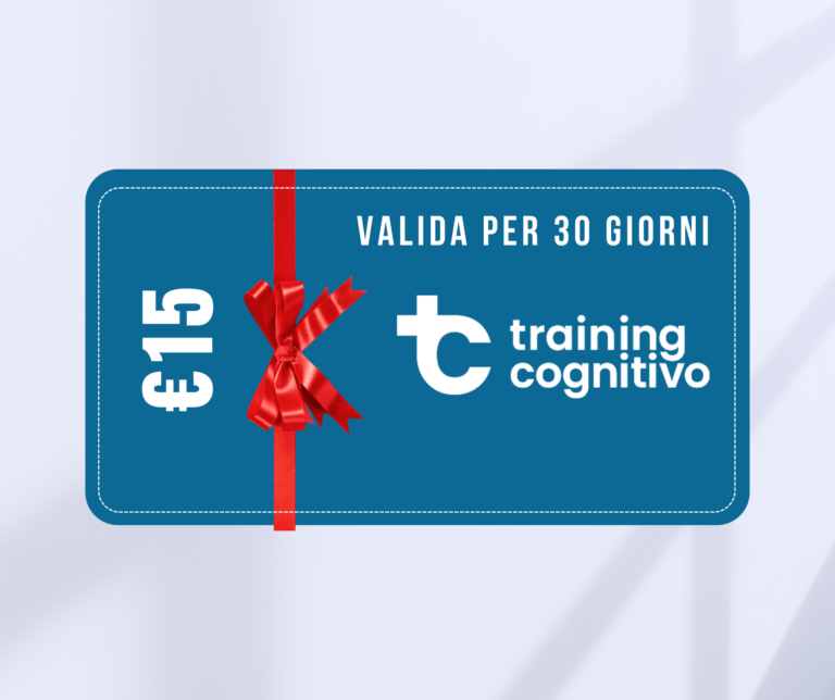 Training Cognitivo - Gift card 15€