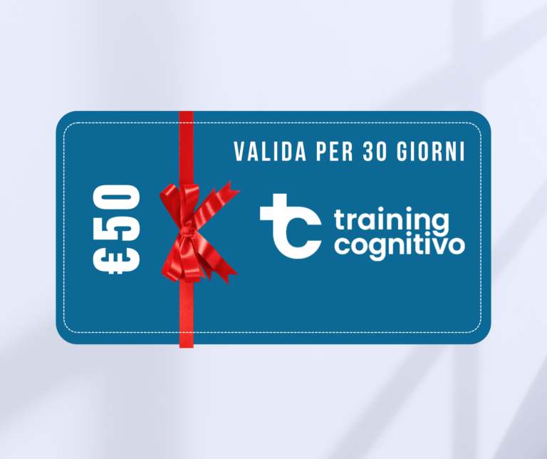 Training Cognitivo - Gift card 50€