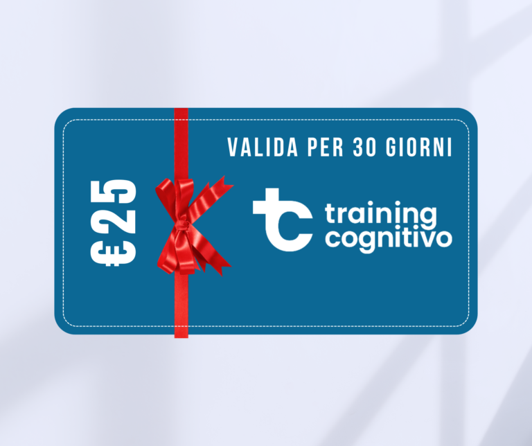 Training Cognitivo - Gift card 25€