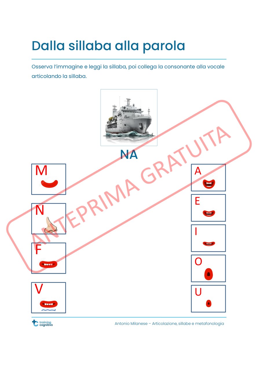 Pagina di esempio — Articolazione, sillabe e metafonologia nell’afasia – PDF