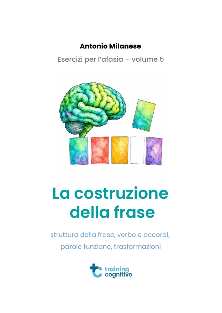 La costruzione della frase – Esercizi per l’afasia 5 in PDF