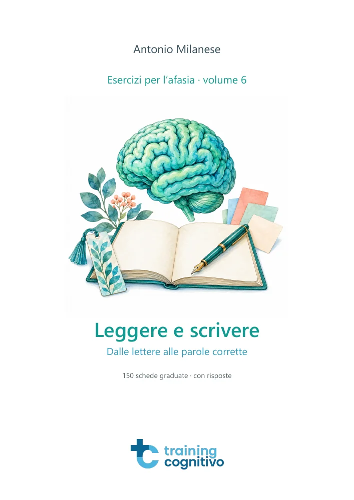 Leggere e scrivere – Esercizi per l’afasia 6 in PDF