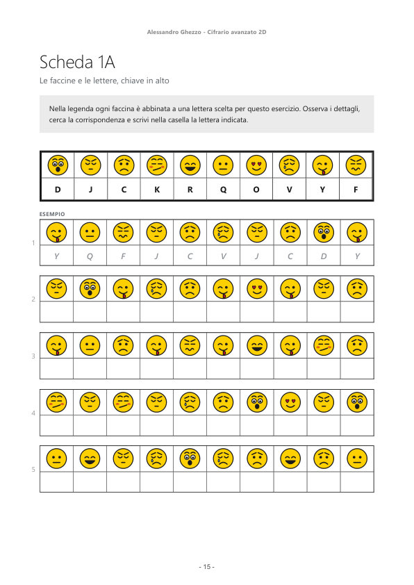 Esempio 1 delle attività del volume 2D