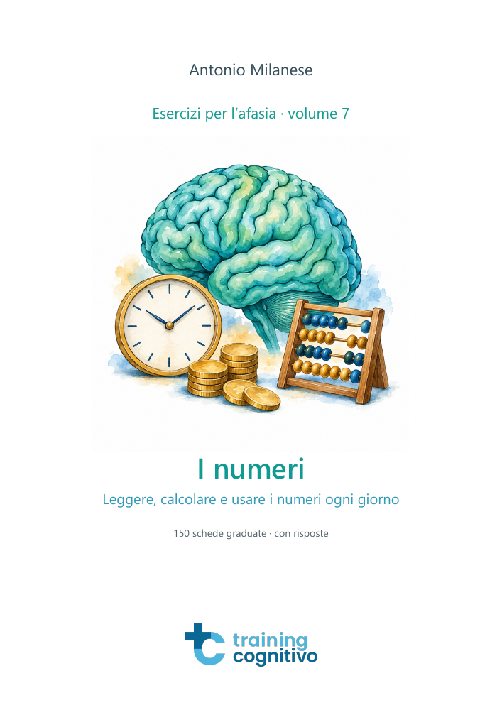 I numeri – Esercizi per l’afasia 7 in PDF